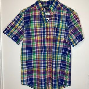 Plaid Ralph Lauren button up
